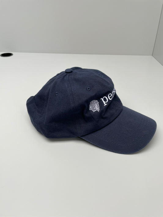Persona Blue Baseball Hat with Front Logo
